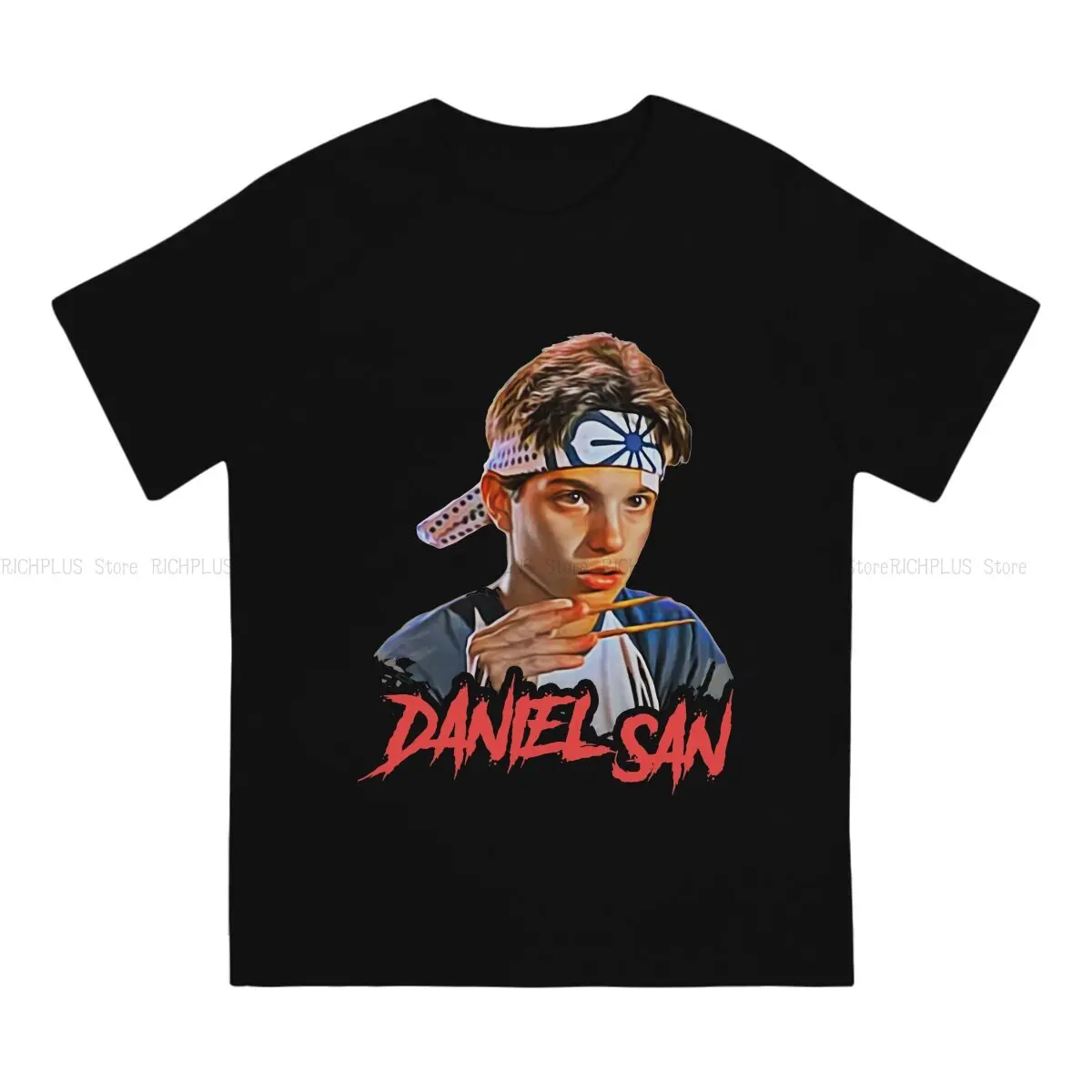 Cobra Kai TShirt DANIEL SAN KARATE KID Basic T Shirt Oversized Men Tee Shirt Printing Trendy