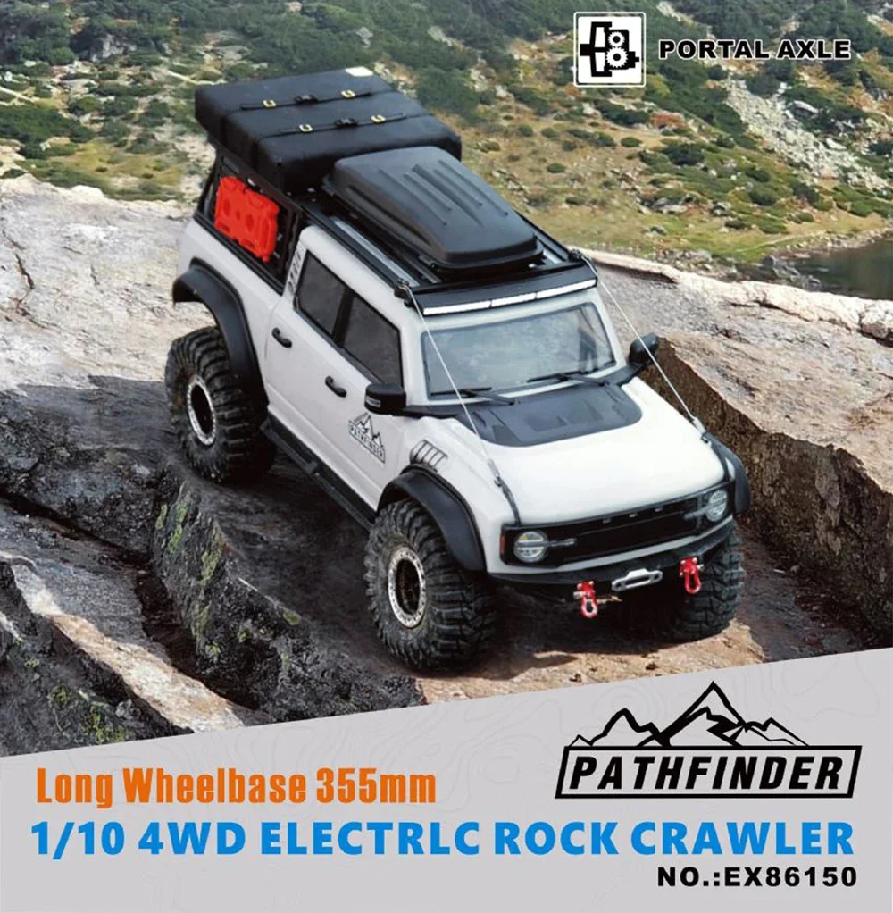 RGT EX86150 PATHFINDER 4WD RTR 1/10 RC Simulated Electric Remote Control Model Car ROCK Crawler Adults Children's Toys