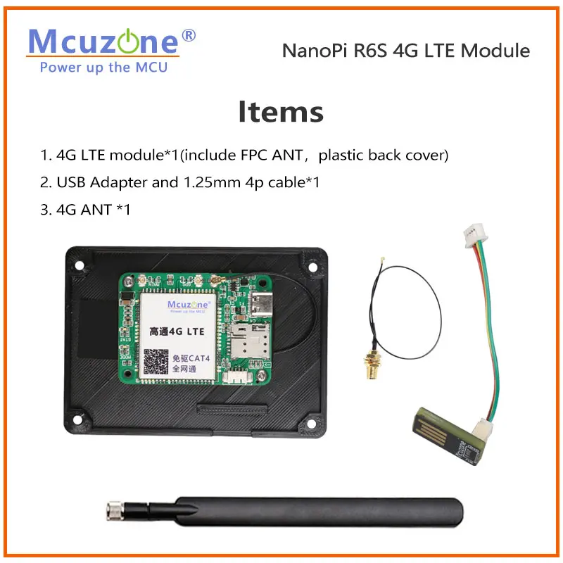 NanoPi R6S 4G LTE Module driver free CAT4 NL668-EU ZTE CAT4-EU debian Ubuntu friendlywrt qualcomm 4G