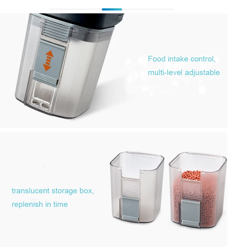 Automatic Aquarium Fish Tank Food Feeder Timing/Wifi Wireless Intelligent Mobile APP Voice Control Remote food dispenser