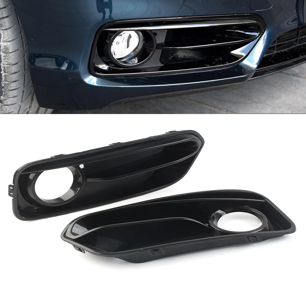 

Car Front Bumper Fog Light Lamp Grilles Cover For BMW 1 Series F20 F21 LCI Sport 2014-2019 51117371667 51117371668