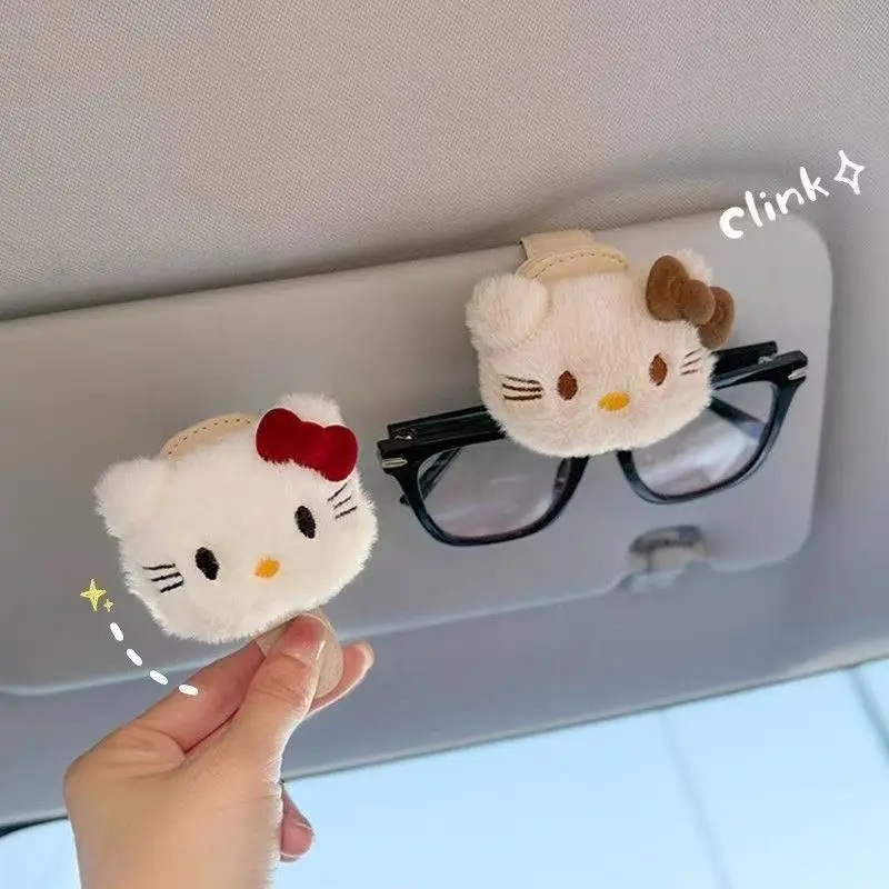 

Super Cute and Creative Car Glasses Clip on Sunglasses Sunglasses Storage Tool Sun Visor Glasses Holder Magnetic Suction