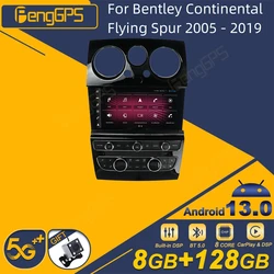 For Bentley Continental GT Flying Spur 2004 - 2015 Android Car Radio 2Din Stereo Receiver Autoradio Multimedia Player GPS Navi