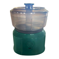 Mini Wireless Electric Garlic Press Dual Purpose Garlic Puree 350ml Kitchen Food Shredder Usb Charging Meat Grinder Vegetable