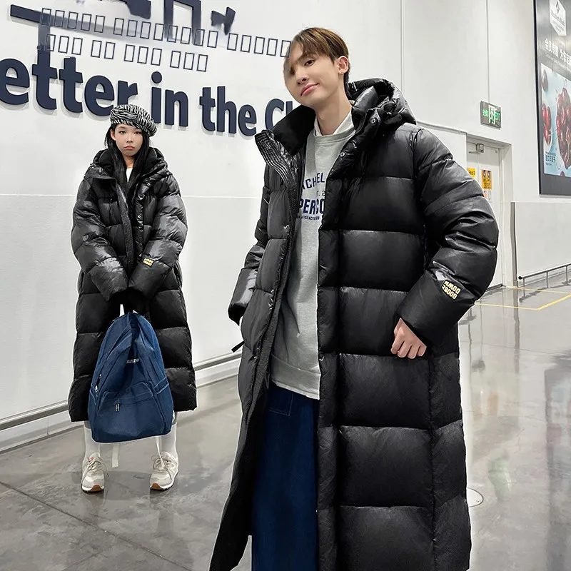 

Зимняя утепленная куртка Bla Gold с водоотталкивающим покрытием, стеганая, с капюшоном, для мужчин и женщин, модная, для пар