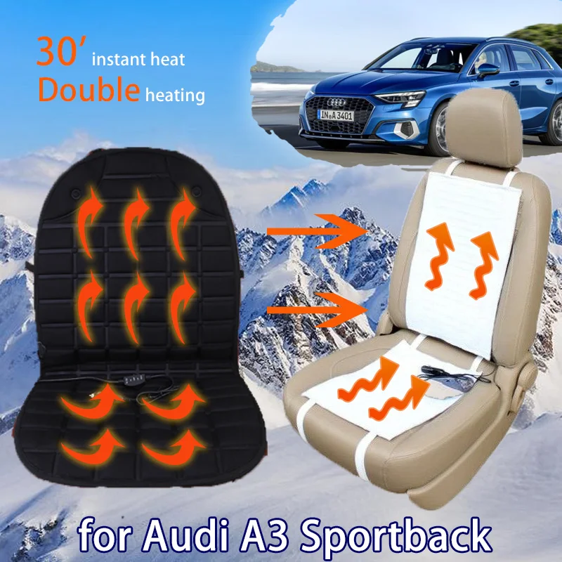 

Winter Thermal Pad for Audi A3 8Y Sportback 2020 2021 2022 2023 Accessorie Interior Heated Seat Cushion Seat Cover Heating Sheet