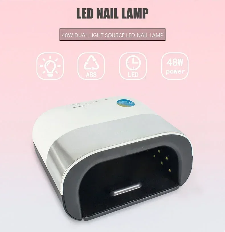 

Светодиодный Nagellampe, 48 Вт Профессиональный гель-лампа Nageltrockner для Gelpolitur-H опытаlichtmaschine, mit Komachem Sensor und L