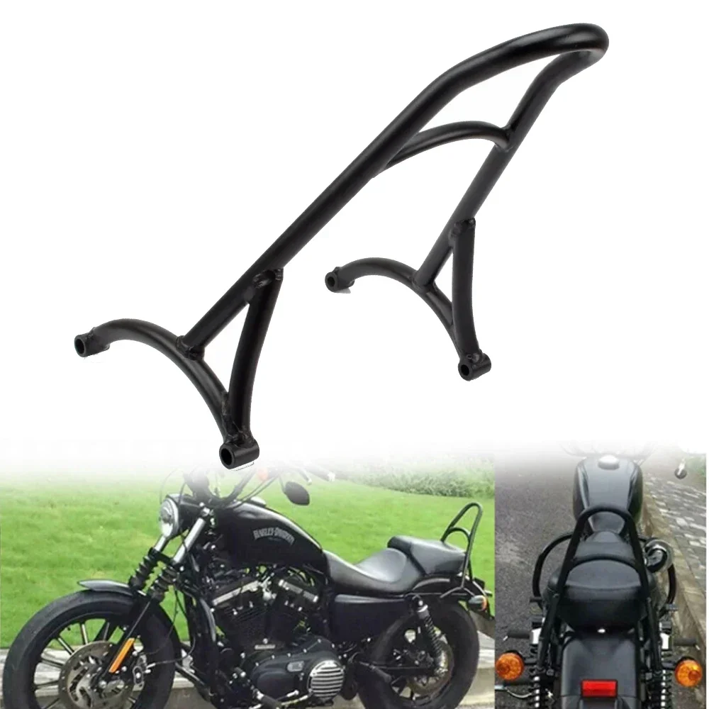 

Motorcycle Short Passenger Sissy Bar Backrest For Harley Sportster XL 883 1200 2004-2016 2005 2006 2007 2008 2009 2012 2013 2014