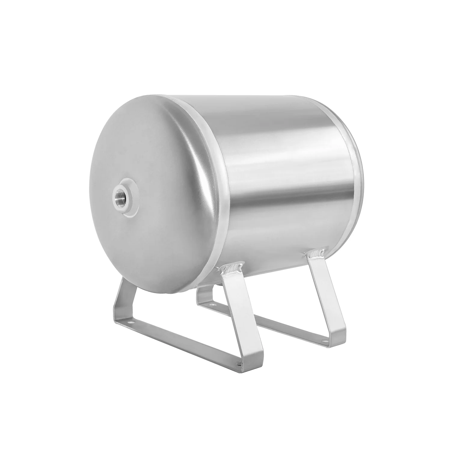 15L Aluminum Miniature Horizontal Air Compressor Alloy Buffer Air Storage Tank