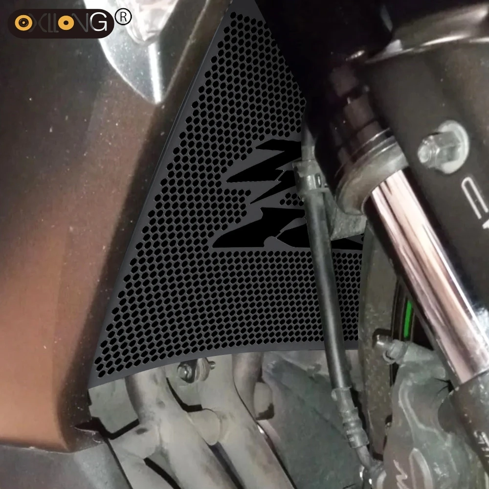 

For Kawasaki ZX6R NINJA ZX6R ZX-6R ZX636 / KTR 2009-2025 2024 Motorcycle Radiator Grille Cover Protection Radiator Grill Guard