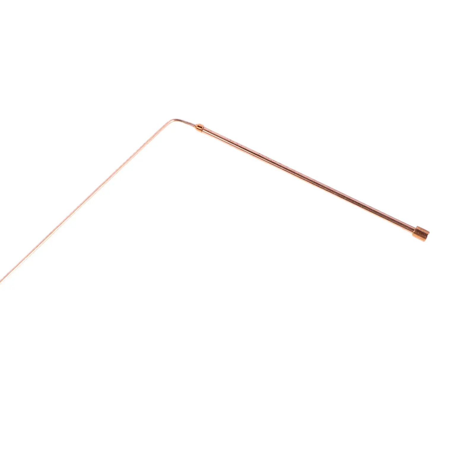 2Pcs Pure Copper Dowsing Rods Metal Detection Tools for Water Divining Gold Searching Prospecting and Treasure Hunting