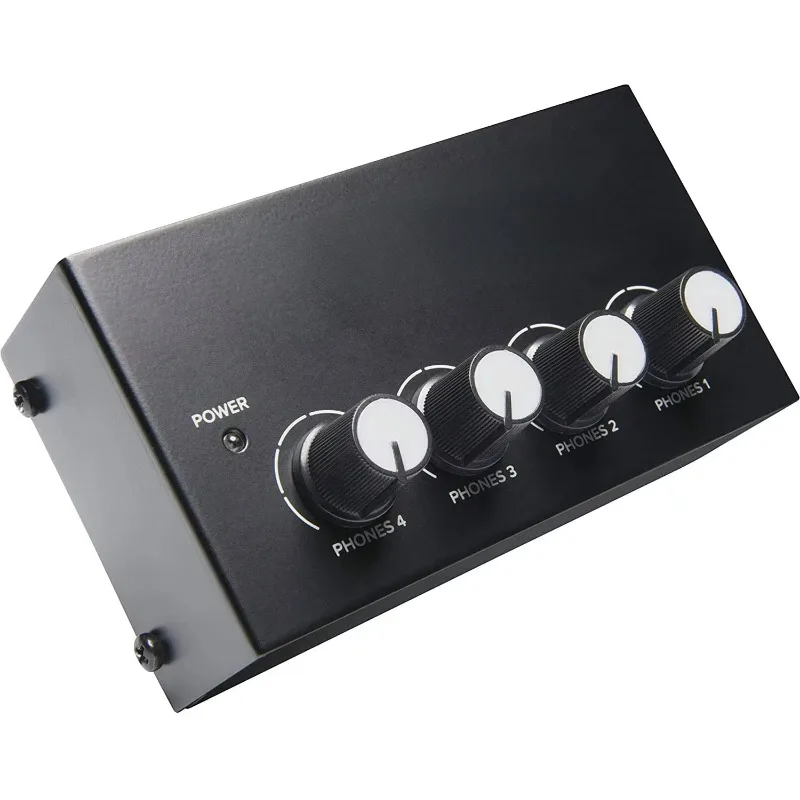 

Accessory 1-ch X 4 Headphones 4-Way Mini Portable Amplifier