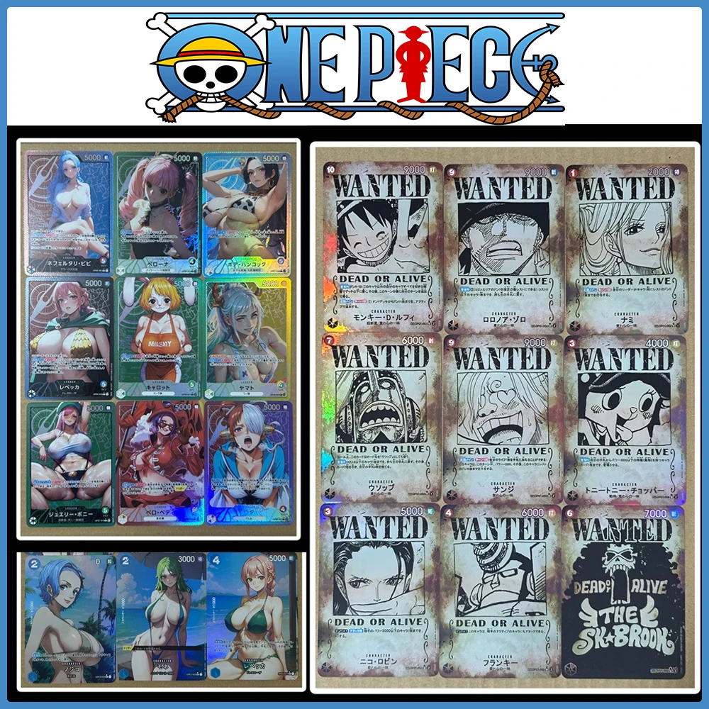 BLBU ACG OPCG Card One Piece Comic Коллекционная карта BoaHancock Nami Сексуальная аниме-карта Monkey D Luffy Zoro Reward Card OP Халаты