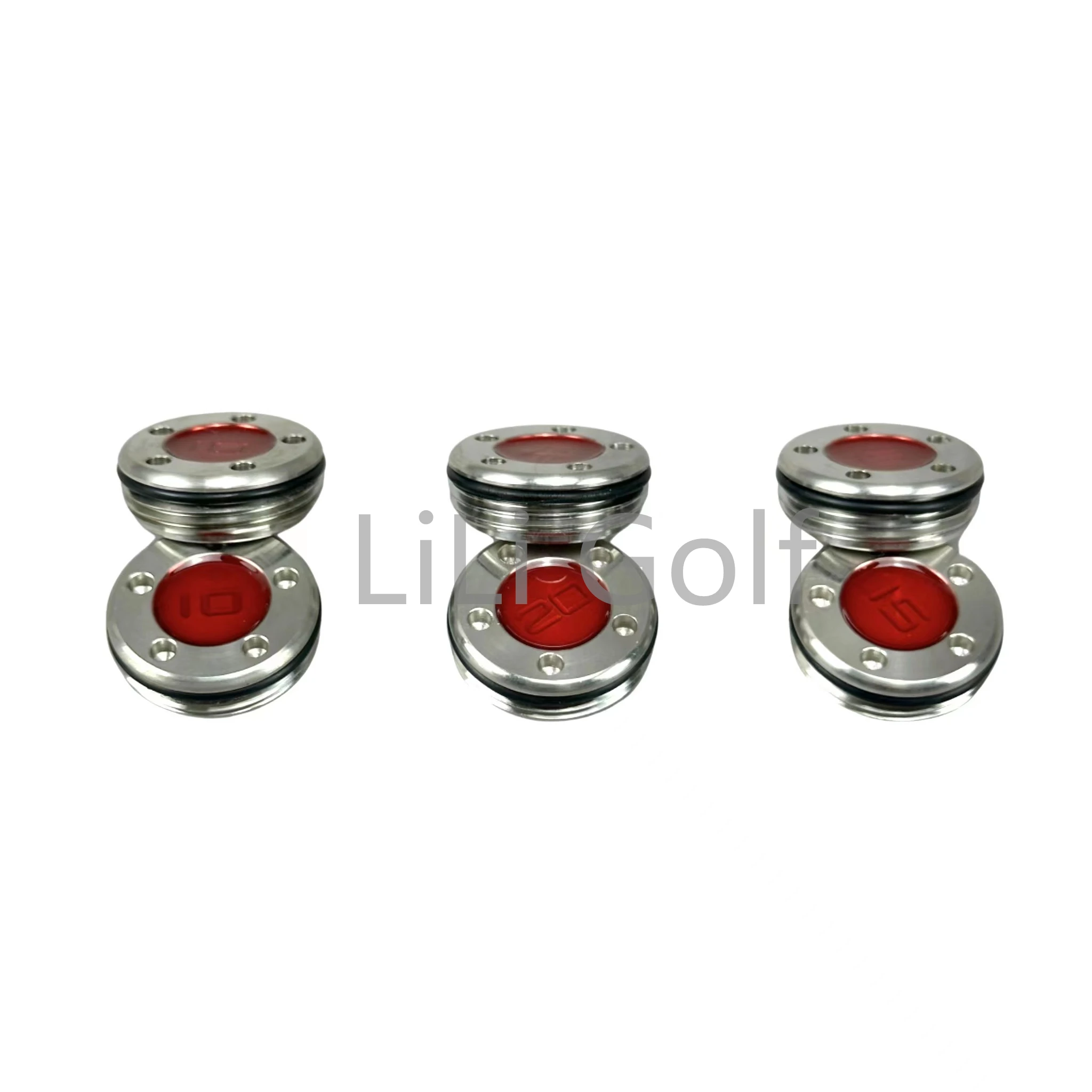 2pcs Red Golf Weight Custom Putter Screws Weights Compatible with  Scotty Cameron 5g/10g/15g/20g/25g/30g/35g/40g