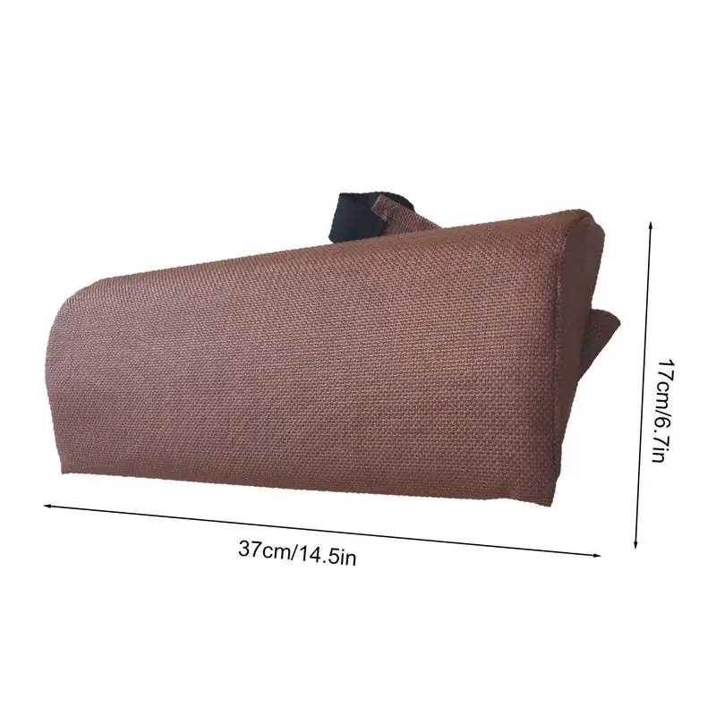 Recliner Neck Pillow Headrest Support Cushion With Adjustable Hook And Loop Fasteners Ergonomic Design Headrest Support Cushion