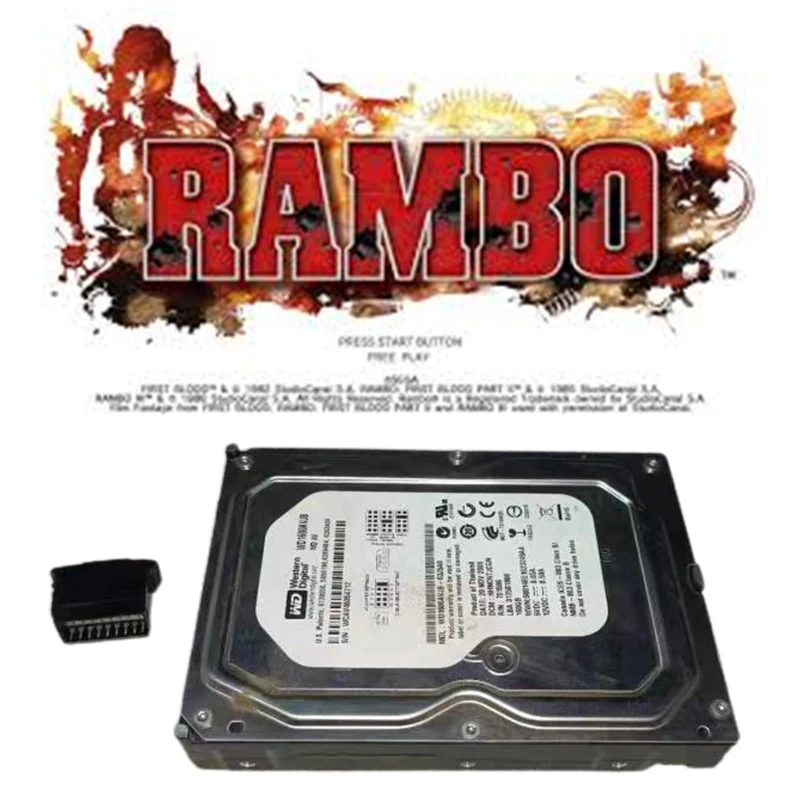 

Arcade Rombo Hdd Ssd With Doggle Original Game Hard Disk for Arcade Shooting Game Machine