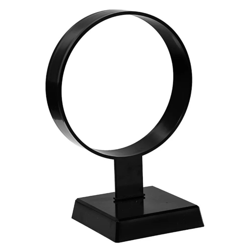 Fashion Round Headband Display Stand Clear Storage Organizer Headwear Rack Gift Removable Headgear Holder Women