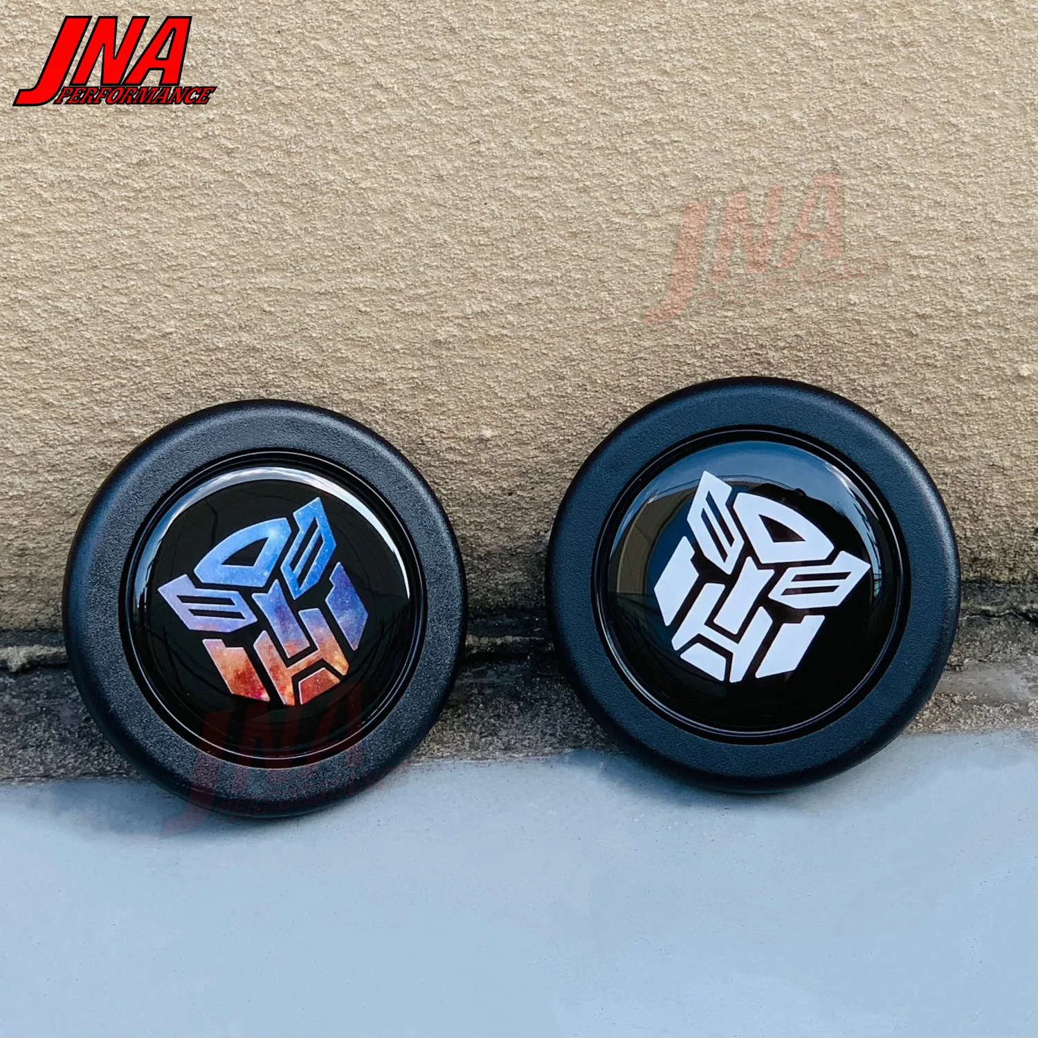 Transformers Badge Car Steering Wheel Horn Button Center Caps Universal Modified Car Accessories PC-HB01