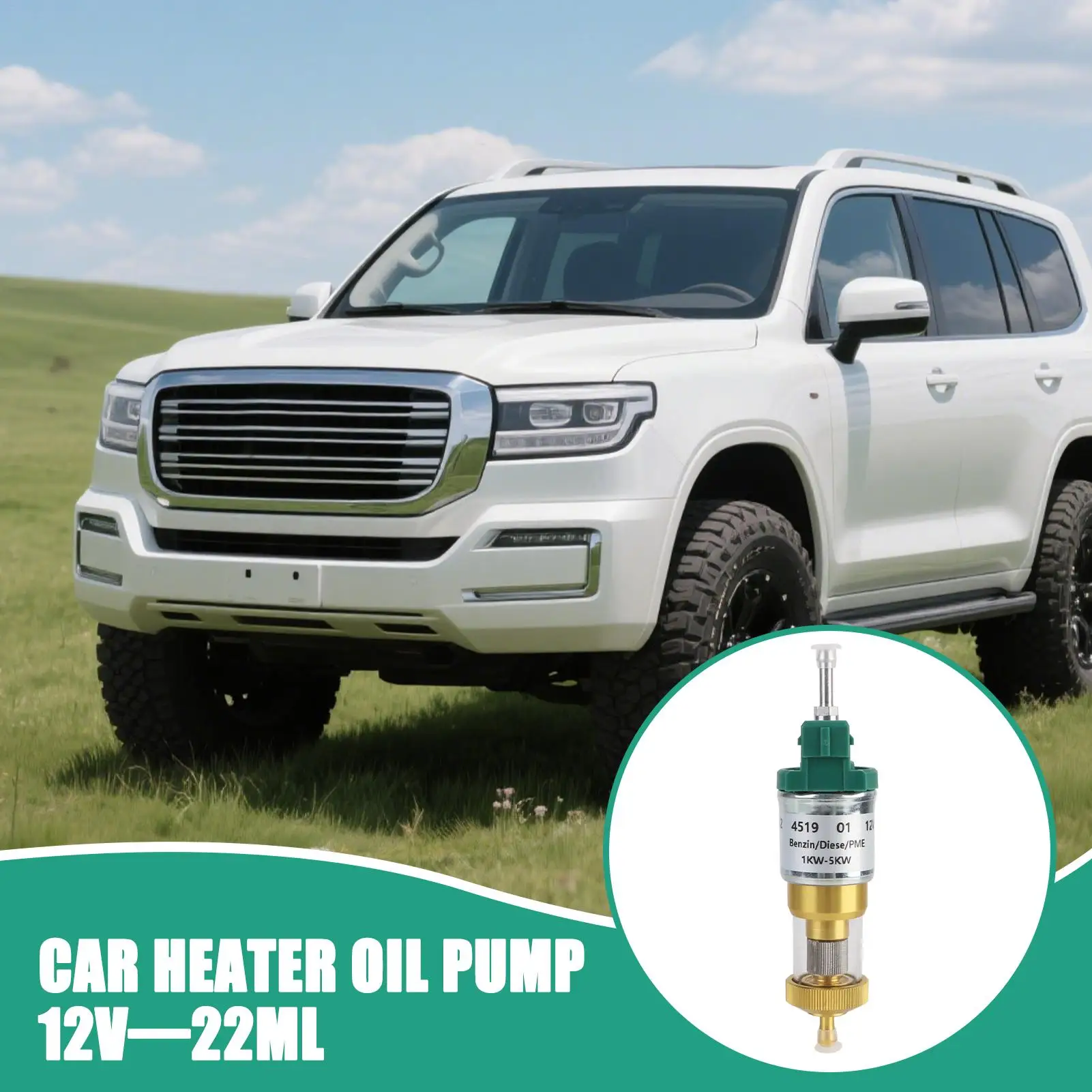 Pompa dell'olio per accessori di ricambio per auto Pompa del riscaldatore dell'olio di ricambio generale di lunga durata per rimorchio del camion automobilistico