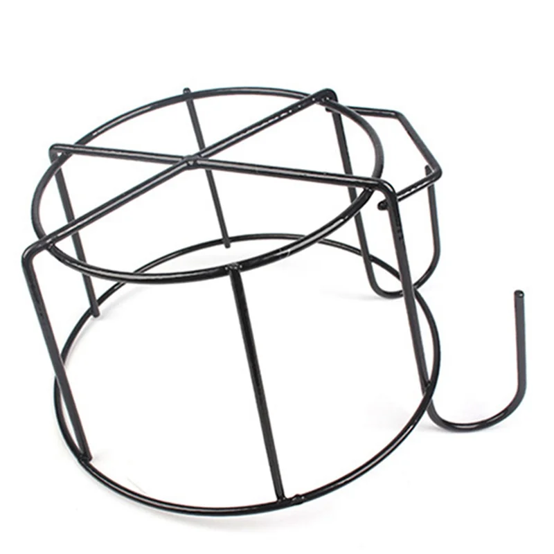

【Flash-Sale!】12Pcs Hanging Railing Planters Pot Holders Plant Iron Racks Fence Metal Potted Stand Mounted Balcony Baskets Small