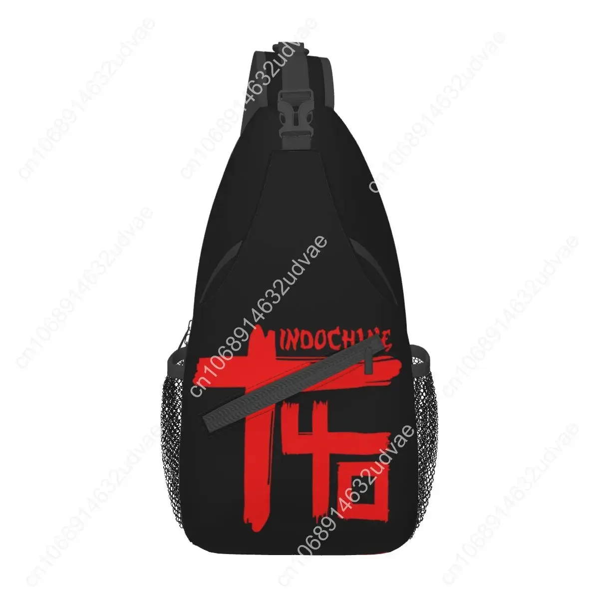 Rock Band Indochine Small Sling Bag Chest Crossbody Shoulder Backpack Hiking Travel Daypacks Pattern School Bags