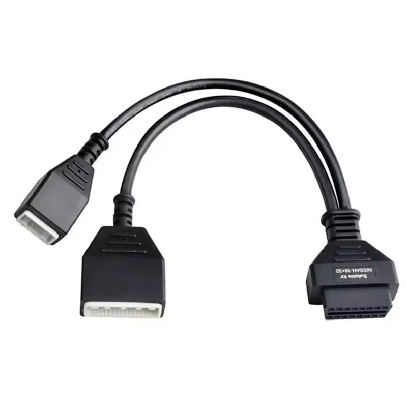 AASS-For Nissan Dacia For Sylphy OBD2 Cable B18 Chassis 16+ 32 Port Gateway Adapter For Sentra 2021+ No Password Key Programmed