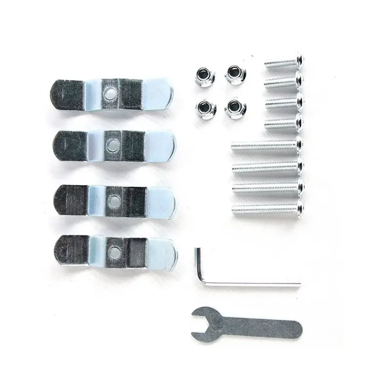 Support de montage de cadre d'accessoires de moto, fixation latérale pour fixation de fixation de boîtier arrière de remplacement pour motos