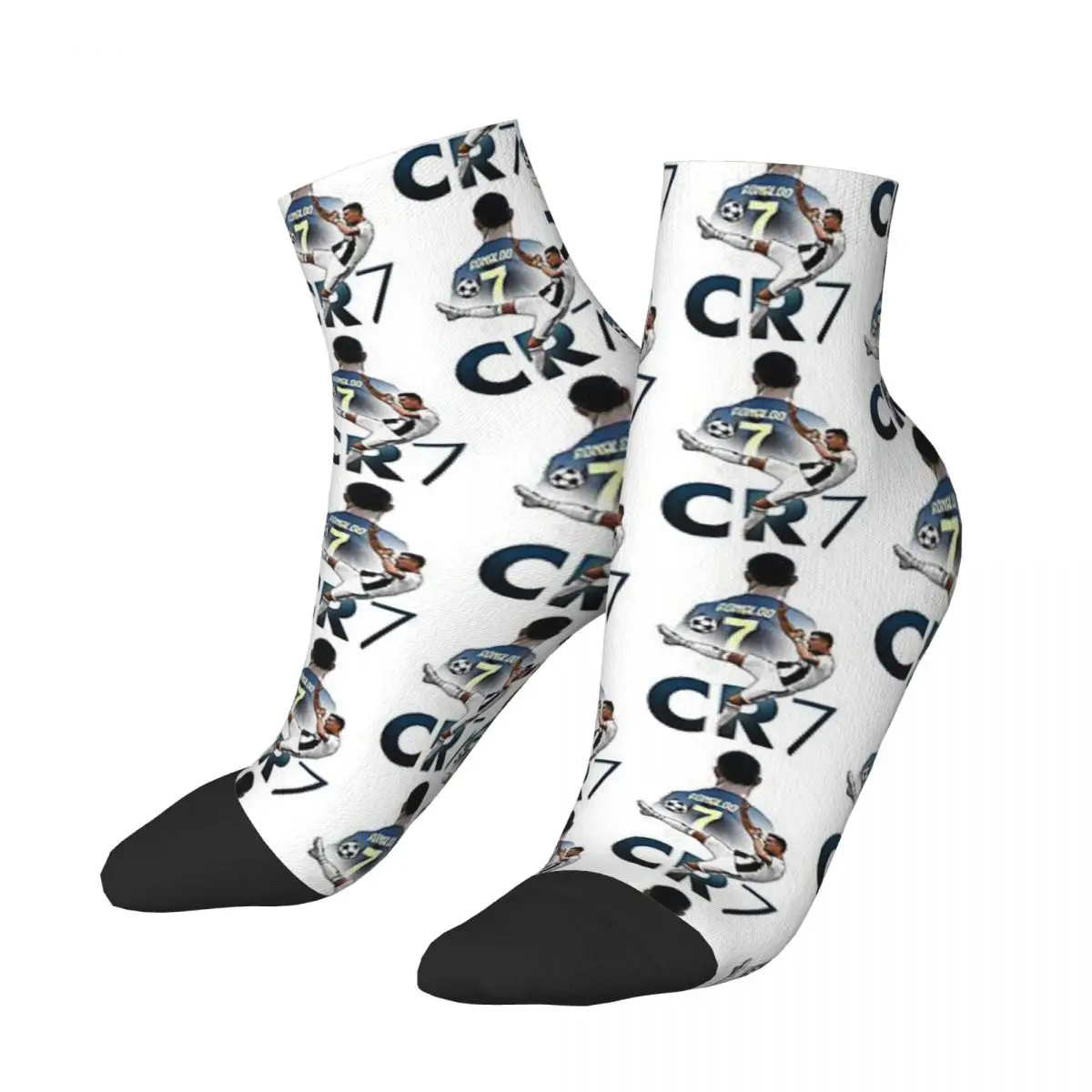 CR7 Cristiano Ronaldo (25) Socks Harajuku Sweat Absorbing Stockings All Season Socks Accessories for Man's Woman's Gifts