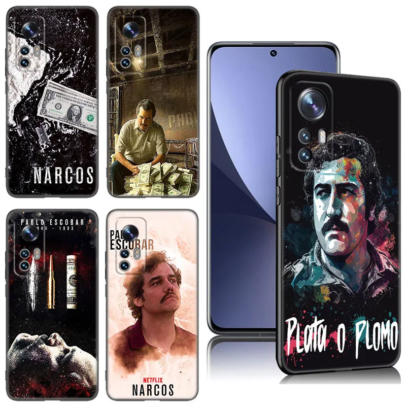 Narcos TV Series Pablo Escobar Phone Case For Xiaomi Mi 9 SE 8 10 10T 11 12 13 Lite 9T 11T 12S 12T 13T 14 Pro 5G NE 11i 12X