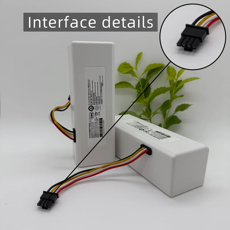 

Замена литий-ионного аккумулятора 14,4 В, 9800 мАч для робота Xiaomi 1C STYTJ01ZHM P1904-4S1P-MM, совместимая, новая, высокая емкость