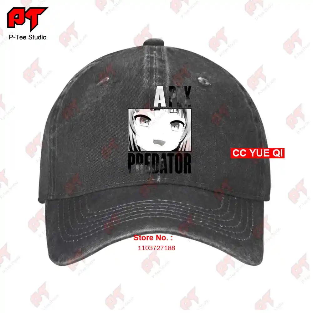 Apex Predator,Vtuber,Holomyth,Gawr Gura Baseball Caps Truck Cap 3C9M image 4