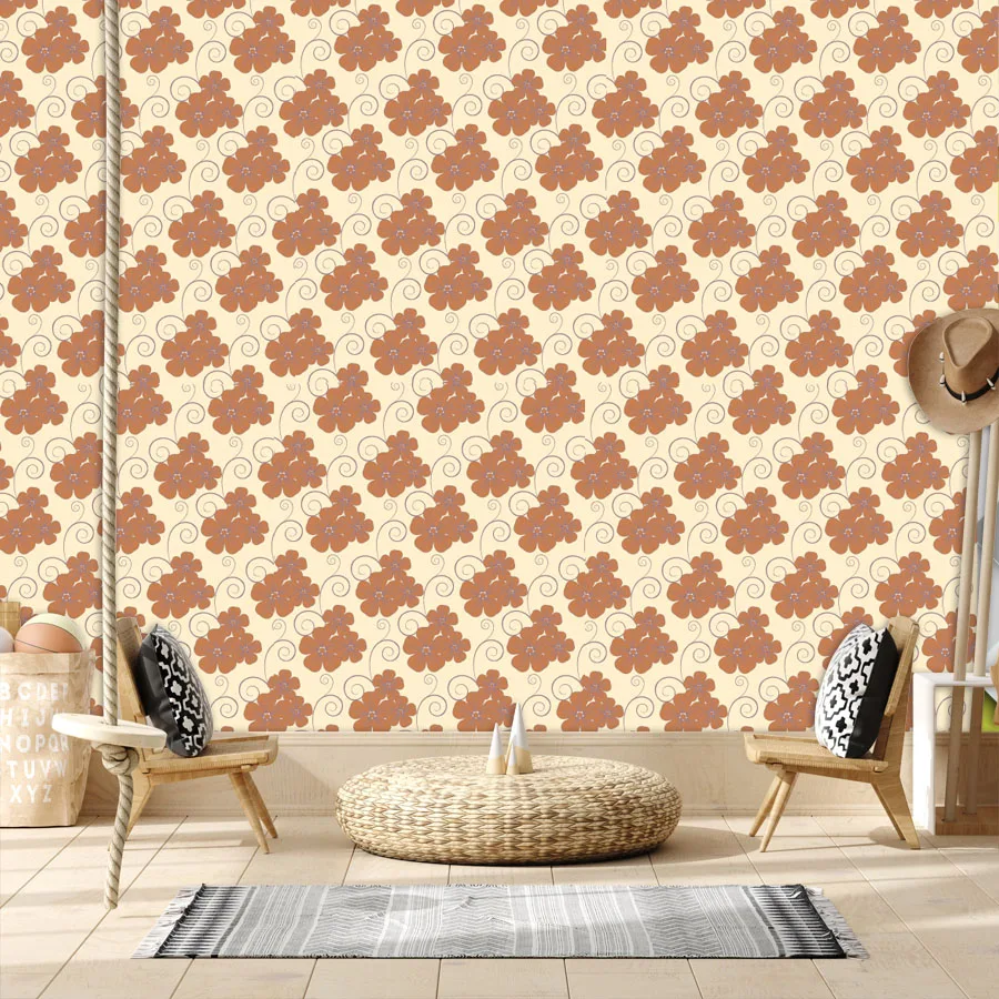 

Custom Easy to Apply Peel and Stick Wallpapers for Living Room Photo Wall Papers Home Decor Floral Design Walls Renovation Mural