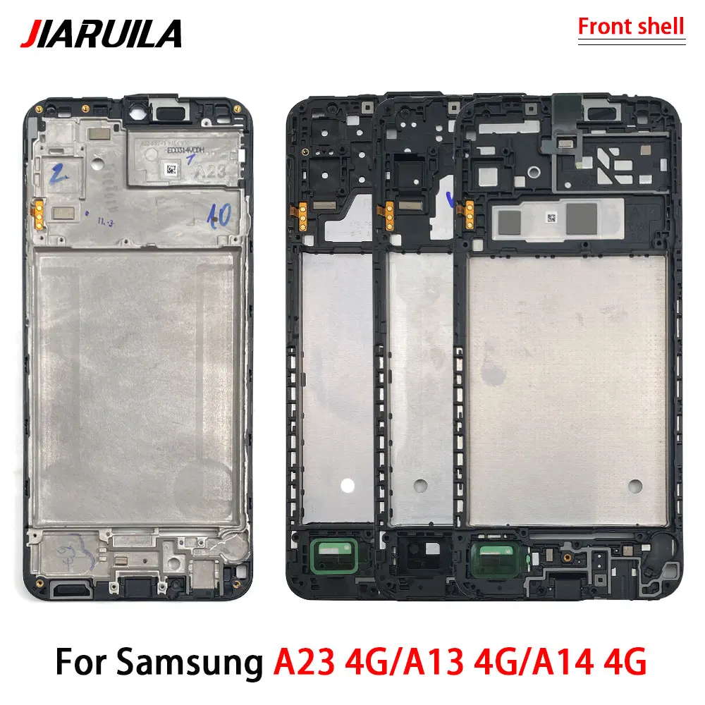 NEW Tested Front Housing LCD Frame Bezel Plate Replacement Part For Samsung A13 A14 A23 4G 5G A135 A136 A145 A146 A235 A236