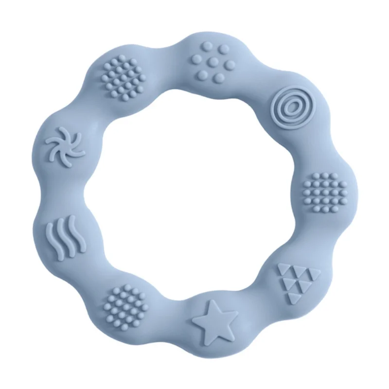 Baby Silicone Teethers Toy Food Grade Newborn Molar Sensory  Teether BPA Free Infant Tactile Training Toys Chewing Teething Toy