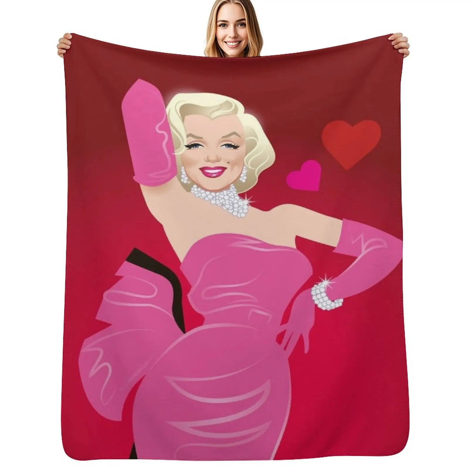 

Diamonds! Throw Blanket Designers Decorative Sofas Quilt Kid'S Blankets