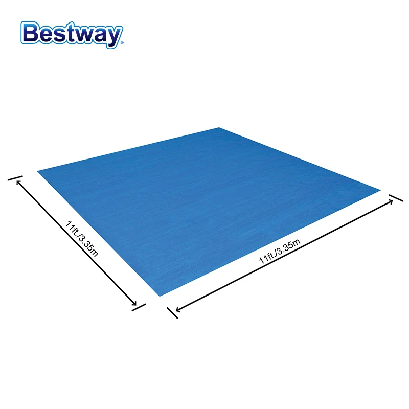 Bestway 58001 Panneaux de sol pour piscine Bâche de sol disponible Tapis de piscine, tapis de spa pour piscines de patio, piscines intérieures, spa intérieur