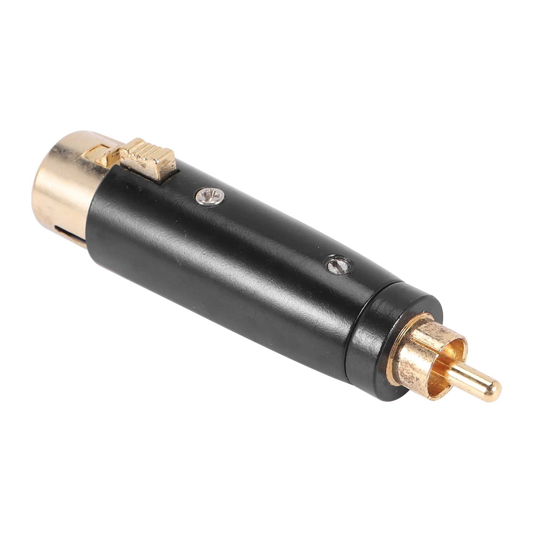 XLR-RCA 어댑터, RCA 수-XLR 수-XLR 암 플러그 어댑터, 스테레오 마이크 케이블용