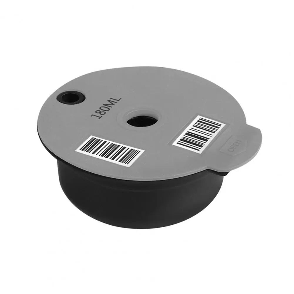 Reusable Coffee Pods Reusable Coffee Capsules for Bosch Tassimo 60/180ml Refillable Espresso Pods Eco-friendly Pp for Coffee