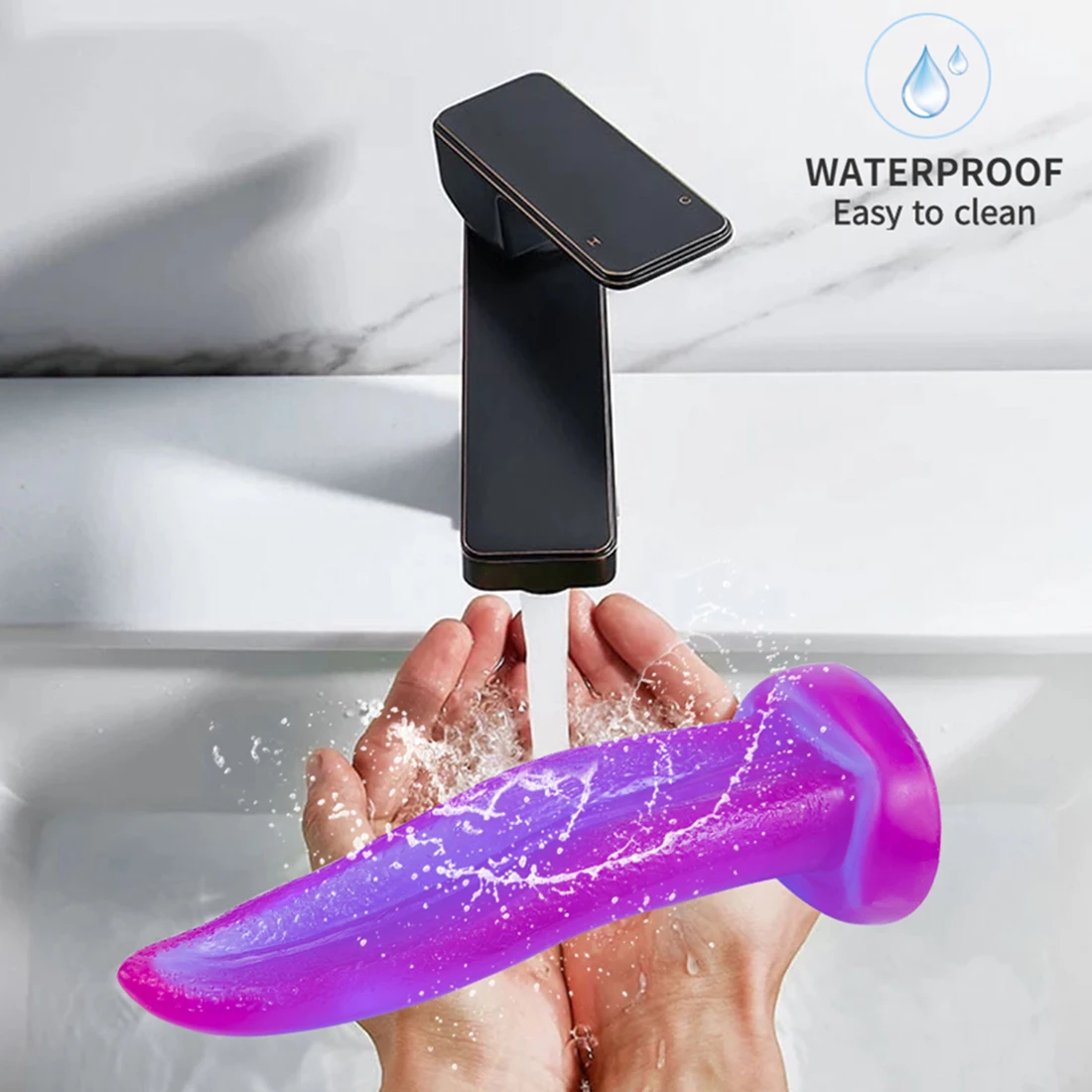 Realistic Tongue Dildos with Suction Cup Soft Anal Plug Huge Penis Erotic Dick Butt Plug Sex Toys Phallus for Women Masturbation