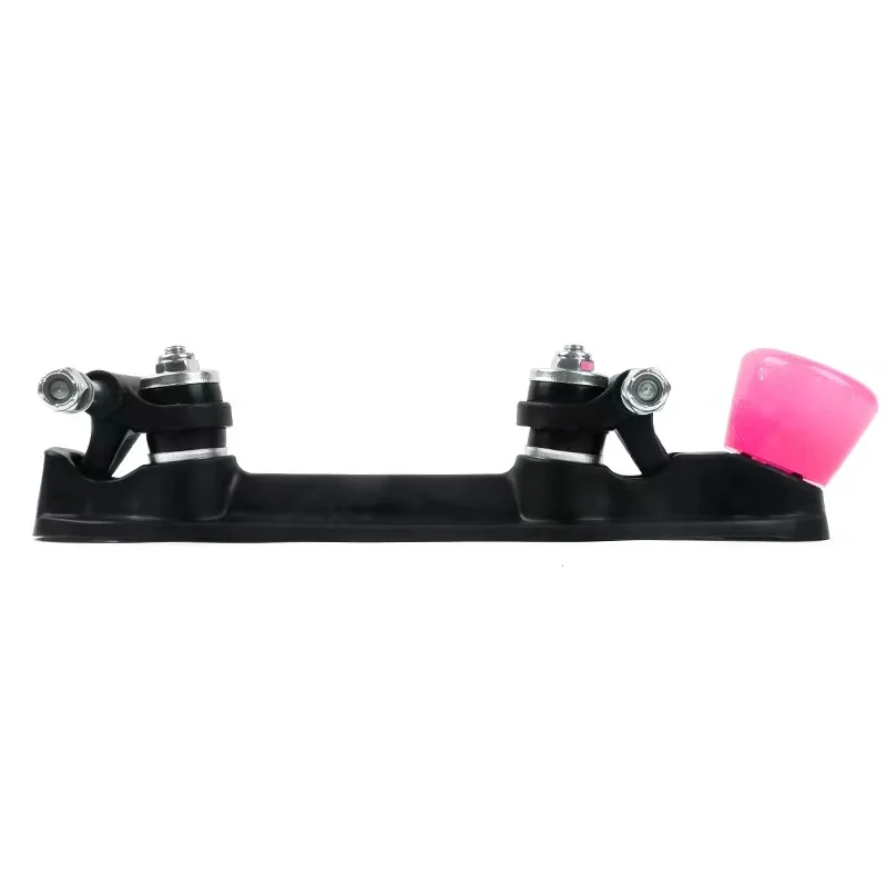 Base de patines de ruedas de doble fila, asiento de cuatro ruedas, accesorios de montaje de conducción, soporte de Material PP para trípode