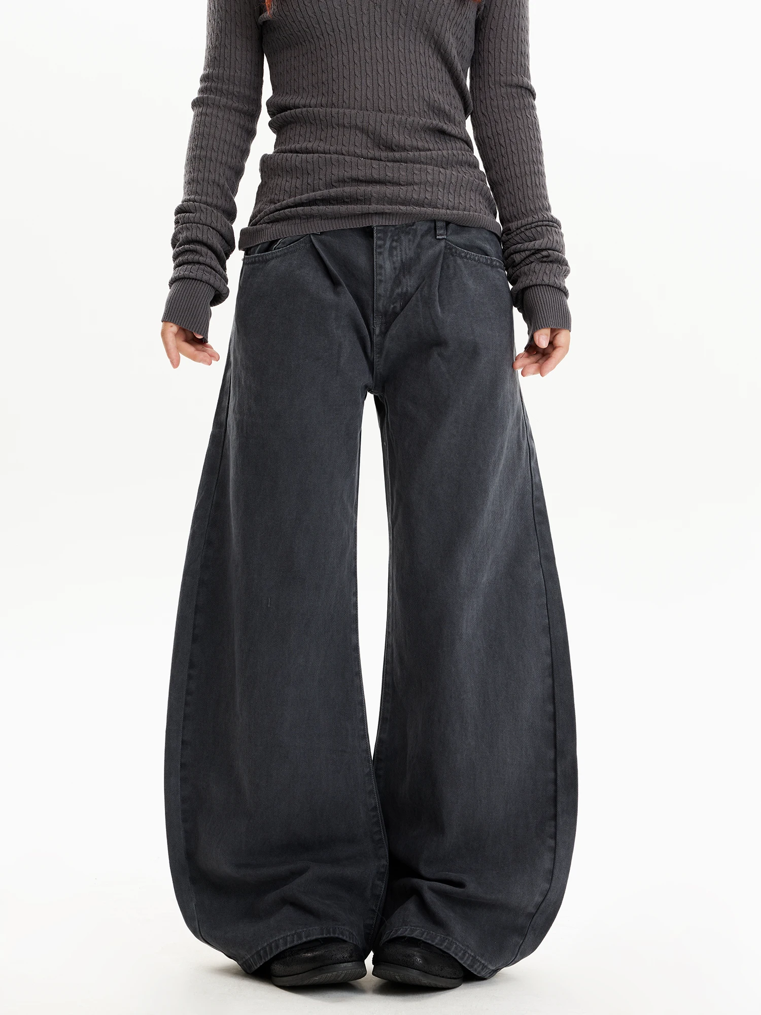 

Брюки Damon Island American Street Waed ey Vintage Bent Knife Work Pants High Street Logging Loose Wide Leg Trousers ex Trendy