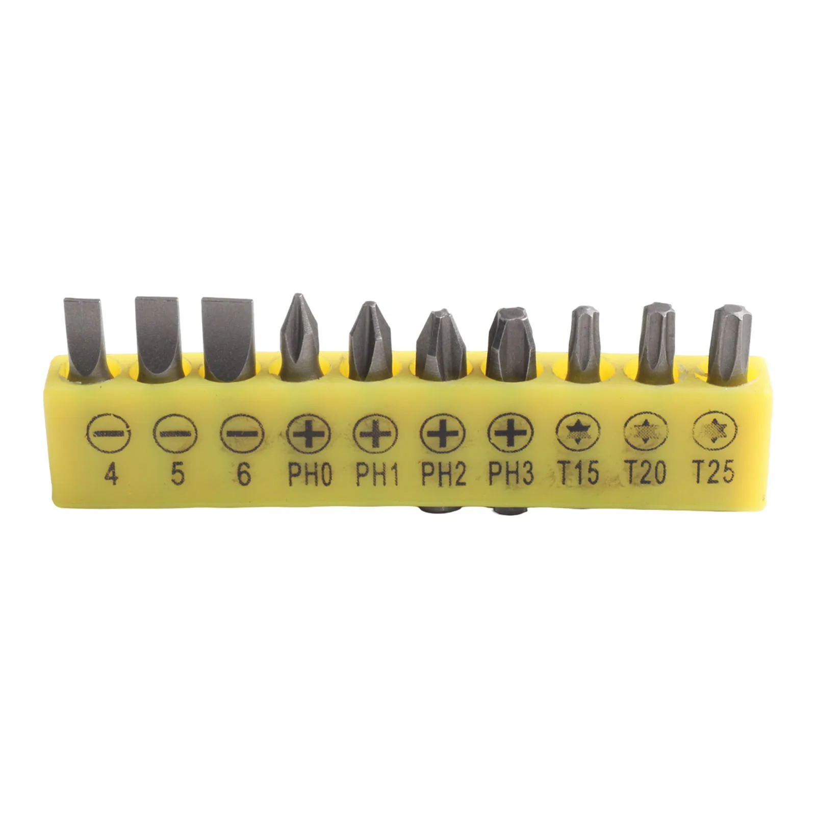 커넥팅 로드 PCs 고무 스트립 크로스 스크루드라이버 헤드 비트 세트, PCs 고무 스트립 크로스 스크루드라이버 헤드 비트