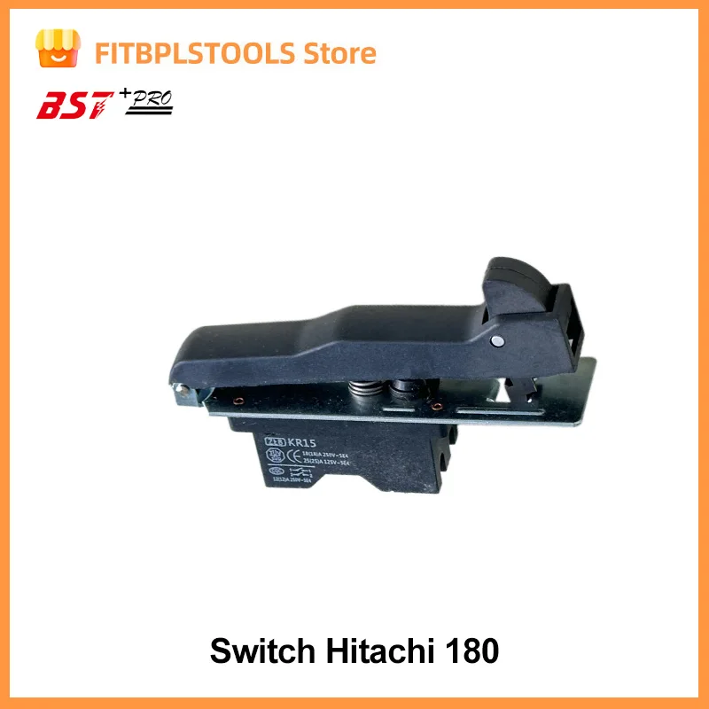 AC 250V 10A Trigger  Button SWITCH SUITABLE FOR HITACHI 180 G18SE2 ANGLE GRINDER