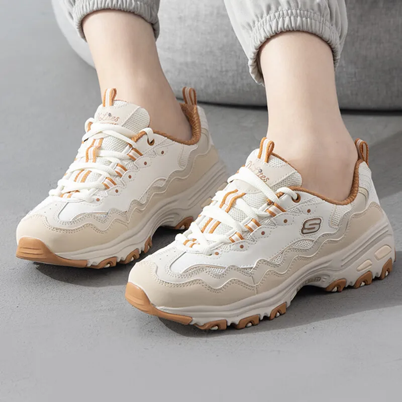 Skechers-Chaussures d'entraînement confortables pour femmes, baskets décontractées, tendance de la mode, 149792-NTTN, automne 2024