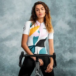 Siroko Women Cycling Jersey Top Summer Mountain Bicycle Clothing Maillot Ciclismo Short Sleeve MTB Bike Jersey Team Cycling Shir
