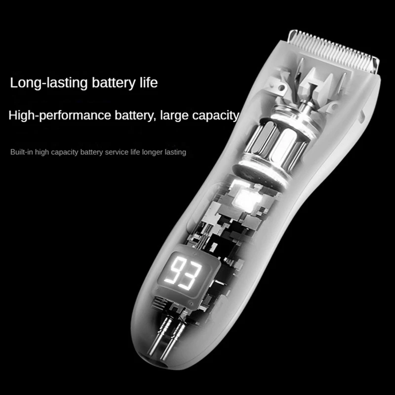 Electric Hair Trimmer And Shaver For Men Body Groomer Groin&Ball Pubic Hair Trimmer Replaceable Ceramic Blade