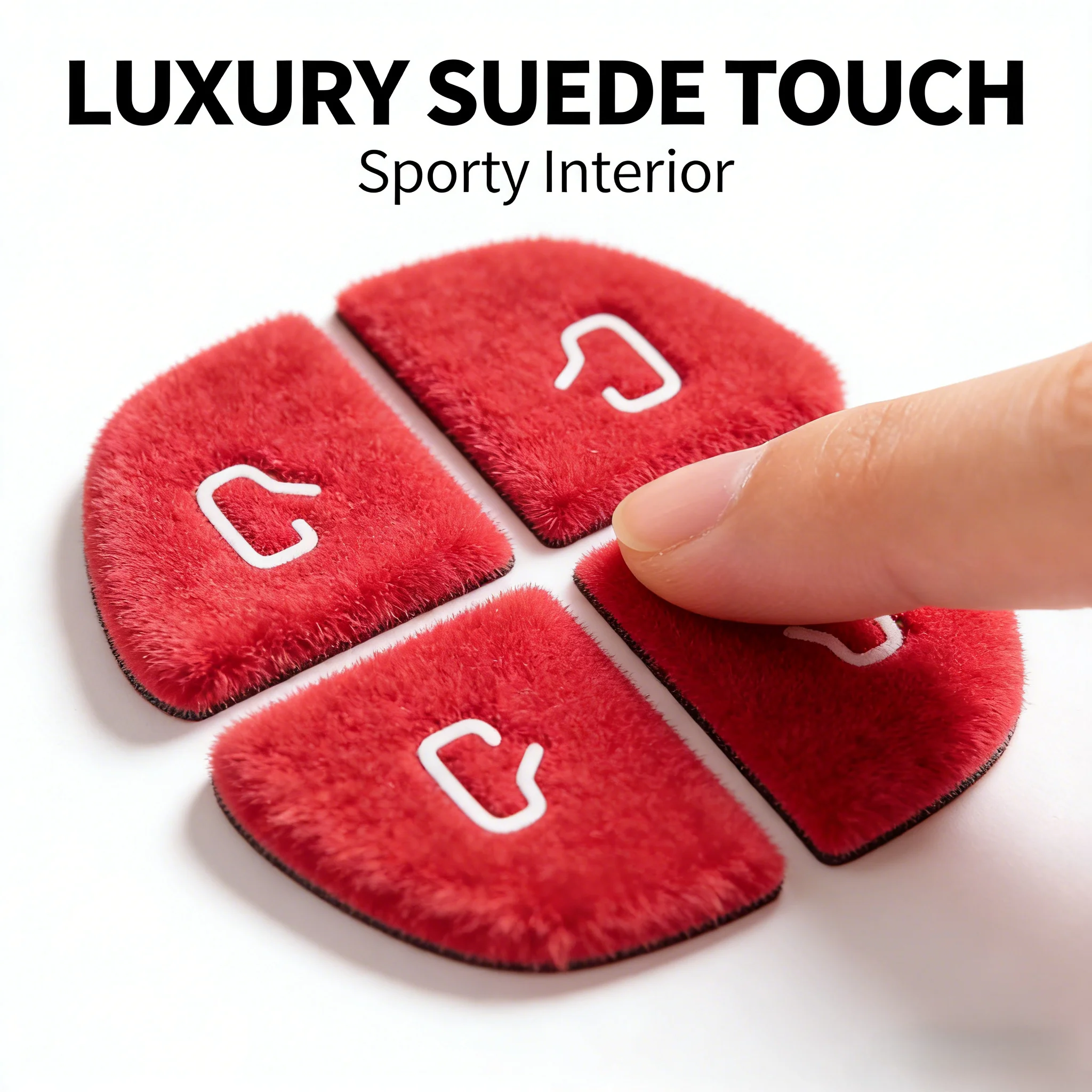 

Alcantara Suede Door Button Sticker for Tesla Model 3 Highland/Y 2024 2025 Accessories Window Switch Cover Interior Decor Trim