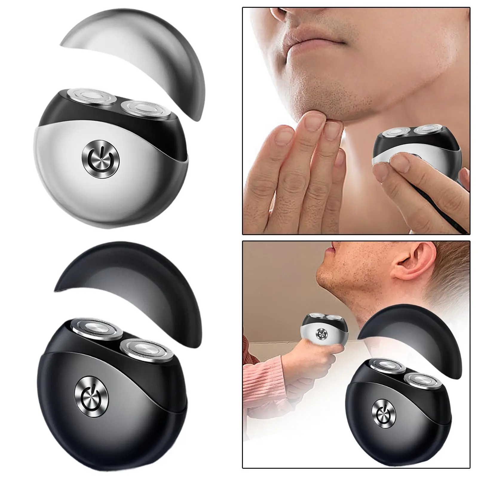 ماكينة حلاقة كهربائية للرجال مناسبة للسفر: أداة أنيقة للعناية الشخصية