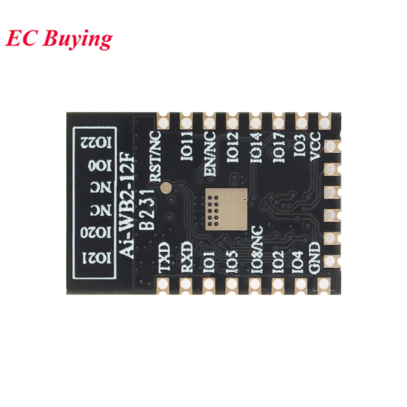 Ai-WB2-12F NodeMCU-Ai-WB2-12F-Kit Ai-WB2 2.4G WiFi+Bluetooth-compatible BLE 5.0 ESP-12F Development Board Module BL602 4MB