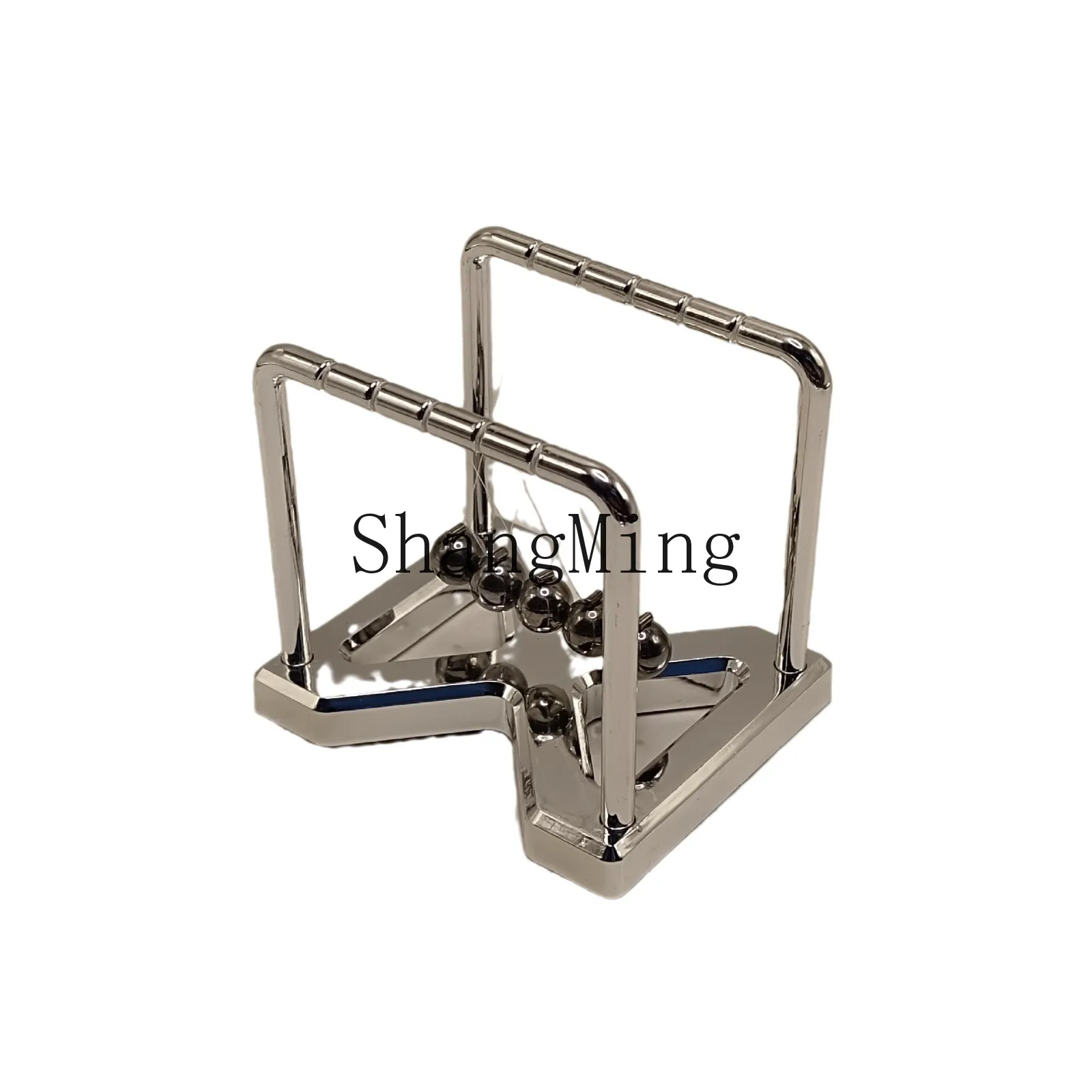 

ZD Modern Simple Newton Swing Ball Metal Crafts Creative Ornament Home Plastic Touch Ball